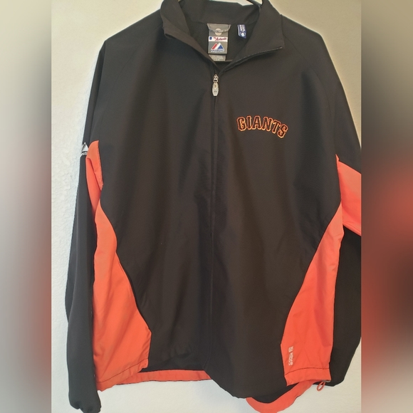 Giants Black and Orange Mens Sport Jacket for sale - Picture 2 of 5